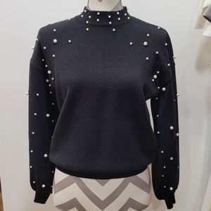 Forever 21 Black Pearl Sweater